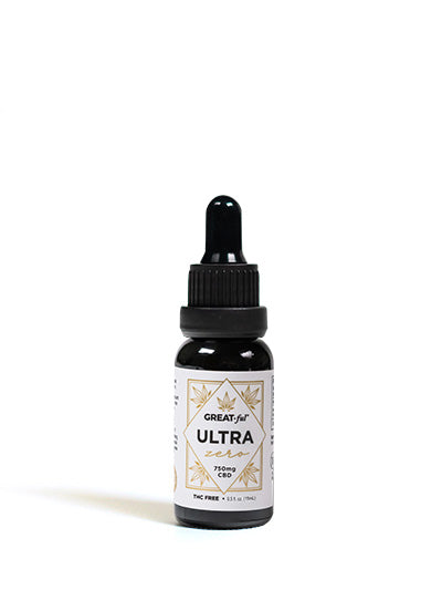 GREATful Ultra Zero 15ml (750mg) THC Free - US