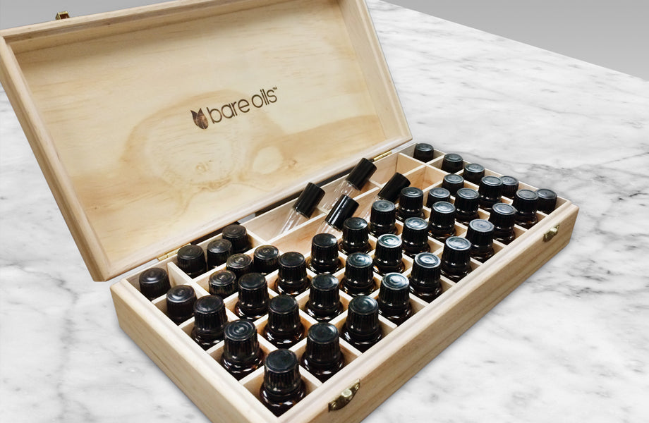 Tree of Life Wooden Box - (Holds up to 50 Oils)