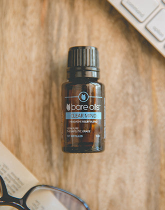 Bare Oils - Clear Mind: Headache Relief Blend (Mezcla Claridad) 15ml MX