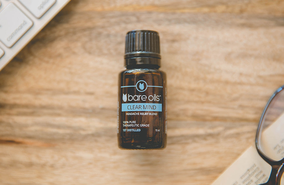 Bare Oils - Clear Mind: Headache Relief Blend (Mezcla Claridad) 15ml MX
