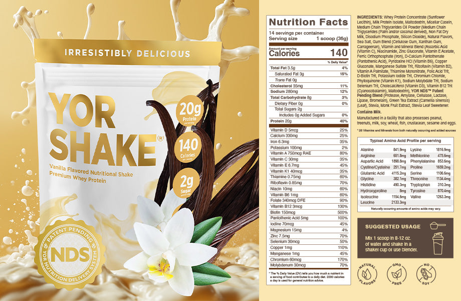 YOR Shake Vanilla MX