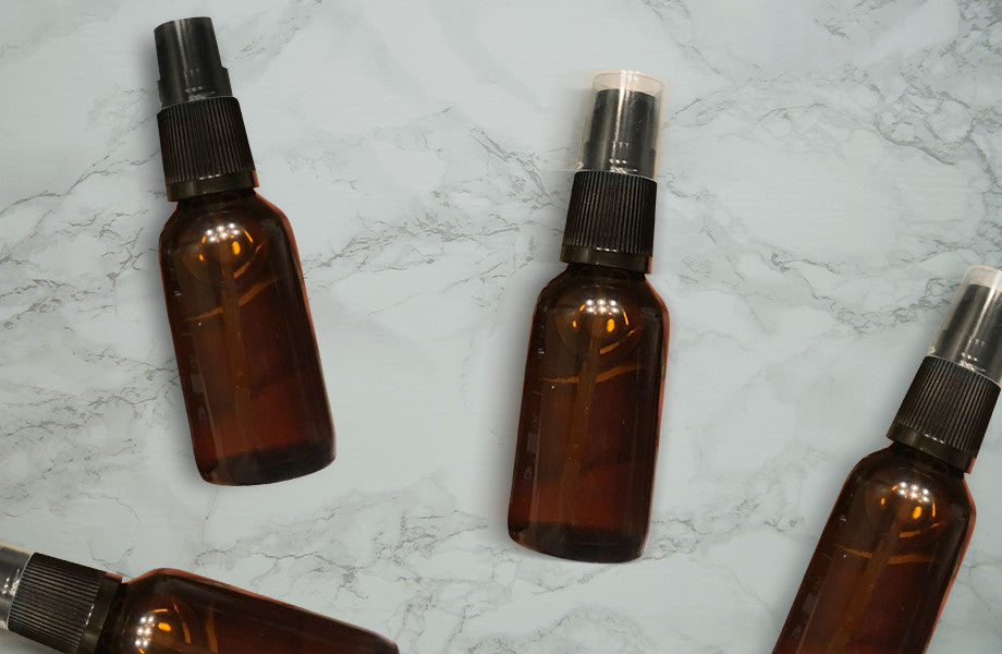 6-Pack Spray Bottles (30 ml Glass Bottle)